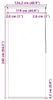 vidaXL Duschrollo 120x240 cm Blasenmuster Produktbild-Vorschau 7