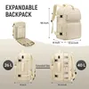 Expandierbarer Reiserucksack mit USB-Ladeport - Produktbild-Vorschau 5