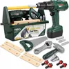 Diy Sada Pre Deti Náradie Skrutkovač Pracovný Stôl Box Náhľad obrázku produktu 1