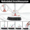 Bodenreinigungsset 3in1 133 cm Teleskop Bürste mit Produktbild-Vorschau 7