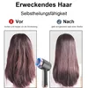 Kabelloser Haartrockner,1000W Föhn Ionen mit 3 Hitze und 2 Produktbild-Vorschau 3
