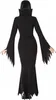 Elegantný kostým gotickej dámy na Halloween čierny - XL Náhľad obrázku produktu 2