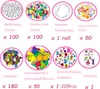 1200 Teile Bastelset Kinder DIY Bastelkoffer Bastelbedarf Produktbild-Vorschau 3