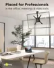Goobay 70824 Supporto a soffitto per TV Basic (M), nero - Anteprima dell’immagine prodotto 8