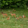 Rehfamilie 6 Figuren zur Dekoration 4,5 cm bis 8,5 cm hoch Produktbild-Vorschau 2