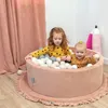 KiddyMoon Bällebad Kinder Schaumstoff Mit Bälle Für Baby ab Produktbild-Vorschau 5