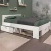 DREAM Lit adulte 140 x 190/200 cm - 3 tiroirs -Reproduction Voir les images du produit 2