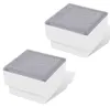 vidaXL 2 x LED zapustené podlahové svietidlo 100 x 100 x 68 Náhľad obrázku produktu 1
