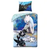 A bedding set featuring characters from How to Train Your Dragon. Podgląd zdjęcia produktu