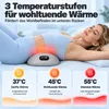 3-in-1 Rückenmassagekissen mit Wärme, Vibration und Produktbild-Vorschau 3