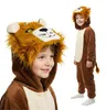 Piżama Onesie Kigurumi Kostium Przebranie Kigurumi Lew 135 Podgląd zdjęcia produktu 1