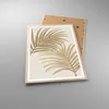 Gerahmtes Poster - Rahmen in heller Eiche - Golden Blätter Produktbild-Vorschau 3