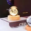 Lampa s křišťálovou koulí, 3D gravírovaná, svítící Náhled obrázku produktu 4
