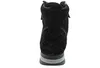 The back view of a black suede boot. Produktbild-Vorschau