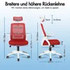 ALFORDSON Büro-Schreibtischstuhl, ergonomisch für Heimbüro, Produktbild-Vorschau 2