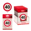 Kuchenkerze 6,3 cm Verkehrszeichen Nummer 40 Produktbild-Vorschau 5