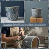 Teramico Vaso in Vetroceramica Egg-Pot Lava Blu, Ø 38 cm Anteprima dell’immagine prodotto 6