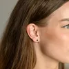 MATERIA by Matthias Wagner schwarze Ohrstecker mit Zirkonia Produktbild-Vorschau 2