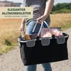 bremermann Panier à provisions pliable - 25 litres en noir, Voir les images du produit 2