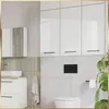 Stamar | Mobile bagno a parete, 60x90 cm, bianco, lucido, Anteprima dell’immagine prodotto 8