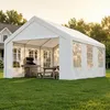 4x5m Partyzelt Festzelt Pavillon Carport Gartenzelt Produktbild-Vorschau 2