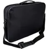 A black laptop bag with a shoulder strap and handle, shown against a white background. Podgląd zdjęcia produktu