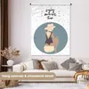 MuchoWow® Wandteppich Wandbehang Sommer - Zitat - Badeanzug Produktbild-Vorschau 2