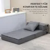 HOMCOM Poltrona letto Divano letto Divano letto singolo con Anteprima dell’immagine prodotto 6