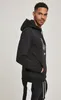 Mister Tee Fleece-Kapuzenjacke - DARK PRAY schwarz - XL Produktbild-Vorschau 13