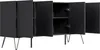 Kommode Maxim 155cm stehend 4 Türen Grafit : Grafit Produktbild-Vorschau 6