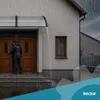 Daszek Nad Drzwi Wejściowe Z Rynną Łukowy Zadaszenie Podgląd zdjęcia produktu 13