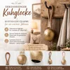 Boltze Dekoanhänger Kuhglocke,Glocke, L 25 cm, H 6 cm, Produktbild-Vorschau 2
