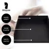 RÖSSLER Ablagekorb schwarz stapelbar schwarz 260x60x320mm Produktbild-Vorschau 4
