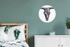 MuchoWow® - Schlafzimmer - Bilder - Der Kreis - Kunst für Produktbild-Vorschau 2