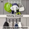 DEKAZIA® Türgarderobe zum Einhängen Grün Bunt – Türhaken Produktbild-Vorschau 7
