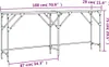 vidaXL Konsola dąb sonoma 180x29x75 cm materiał Podgląd zdjęcia produktu 8