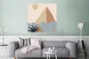 MuchoWow® Poster Pastell - Illustration - Pyramide 75x75 cm Produktbild-Vorschau 5