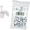 100x ARLI Nagelschelle 10 mm weiß Produktbild-Vorschau 1