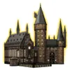 Puzzle 3D 540 Gebäude bei Nacht: Schloss Hogwarts Produktbild-Vorschau 4
