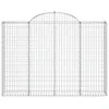 The Living Store Gabionen mit Hochbogen 8 Stk. Produktbild-Vorschau 4