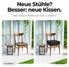 Sitzkissen Stuhlkissen Indoor & Outdoor 2er Set 42x42 cm - Produktbild-Vorschau 4