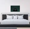 Leinwandbild Auto 60 x 90 cm - Wandbild Grün Schwarz - Produktbild-Vorschau 4