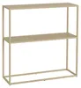 Konsolentisch ‘Strömstad’ mit 2 Ablagen Stahl 80 x 80 x 26 Produktbild-Vorschau 2