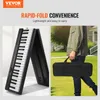 VEVOR 88-Tasten-Klappklavier, Bluetooth und MIDI, tragbar, Produktbild-Vorschau 2
