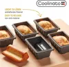 Coolinato Silikon Mini-Stollen-Set 6tlg. ROT Produktbild-Vorschau 7