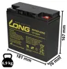 Bleiakku 60V 22Ah (5x 12V 22Ah) kompatibel SXT Raptor 1200 Produktbild-Vorschau 2