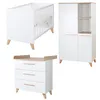 roba Babyzimmer Set Leon 3-teilig Baby- & Beistellbett 60 x Produktbild-Vorschau 1