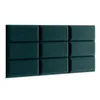 A teal padded wall panel displayed on a white background. Anteprima dell’immagine prodotto