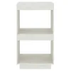 Libreria vidaXL bianca 40x35x71 cm in legno massello di Anteprima dell’immagine prodotto 5