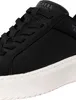 Close-up of a black Skechers sneaker with a white sole. Produktbild-Vorschau